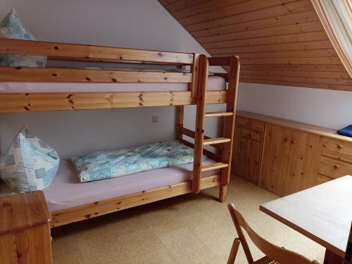 Kinderzimmer in der Ferienwohnung Hühnernest