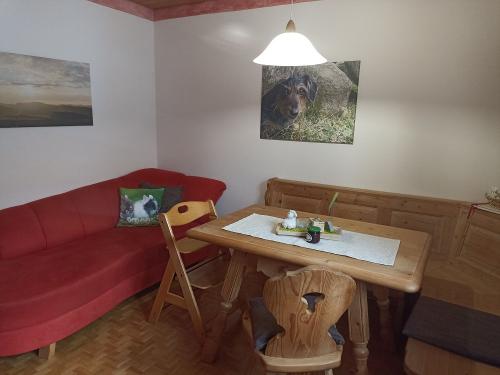 gemütliche Wohnküche Ferienwohnung  Gänseblümchen