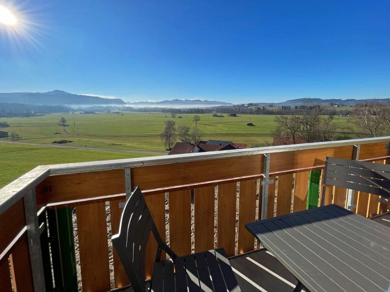 Ausblick vom Balkon