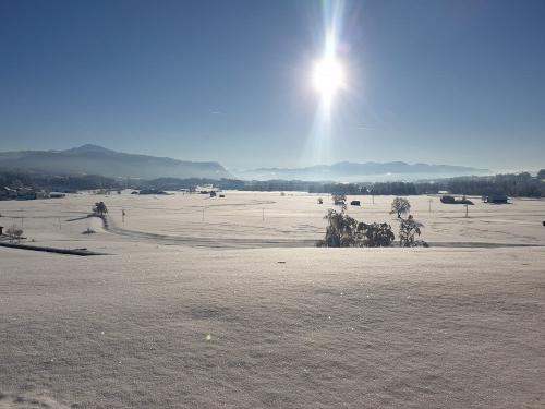 herrliche Winteraussicht