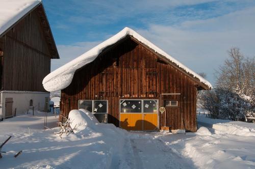 Brauerei im Schnee
