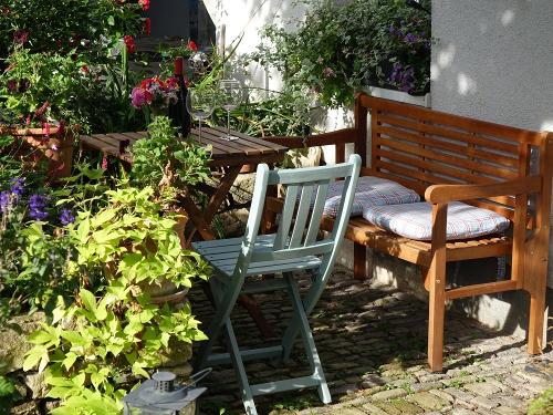 Fewo Rose  Terrasse