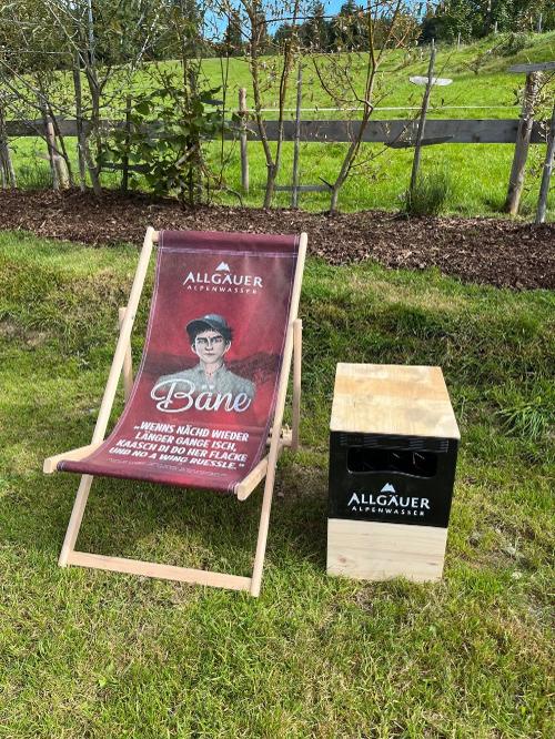 Chillen mit Allgäuer Alpenwasser