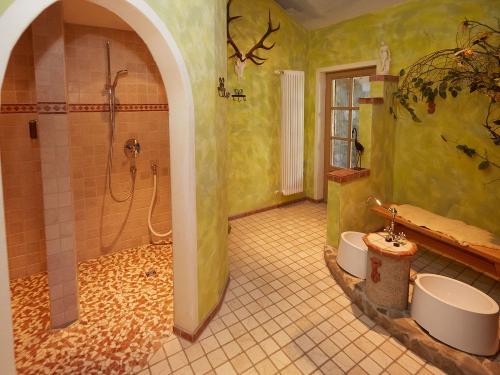 Sauna mit Frischluftgarten