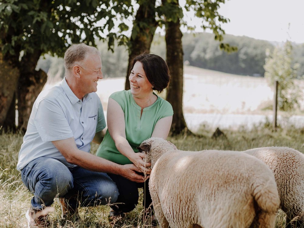 Ihre Gastgeberfamilie auf dem Eifel-Ferienhof Pütz