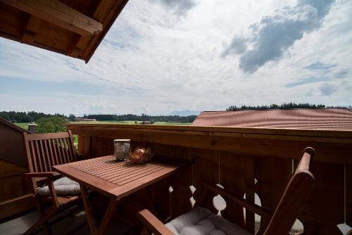 Ausblick vom Balkon