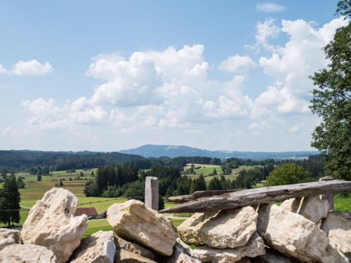 Aussicht richtung Hohen Peißenberg...