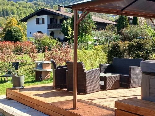 Garten Wanderlust mit Grill und Whirlpool