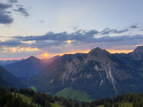 Sonnenaufgang auf dem Sonnenkopf