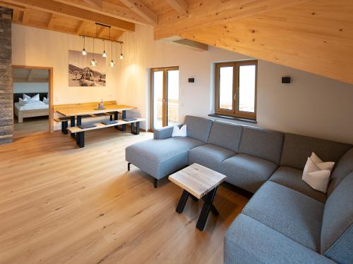 Wohn-Ess-Bereich der Ferienwohnung Seages