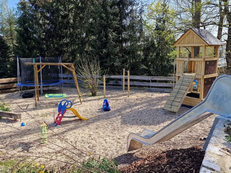 Spielplatz auf dem Birkenhof Leitlitz im Vogtland