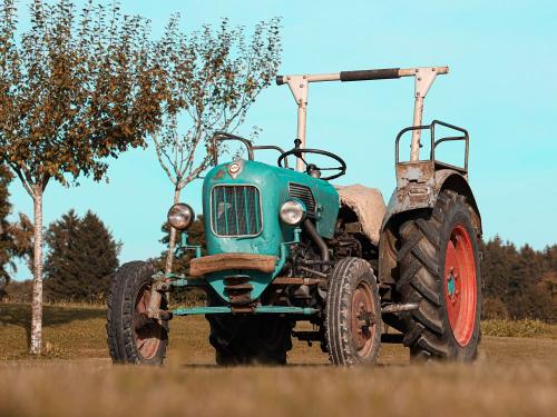 Unser Oldtimertraktor