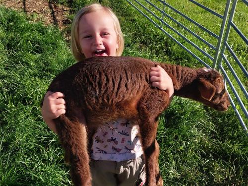 Kinderaugen strahlen