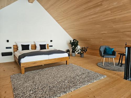 Galeriewohnung - Schlafzimmer Galerie