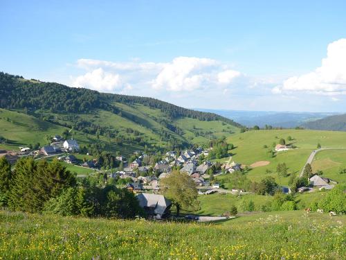 Bergdorf Hofsgrund mit traumhafter Aussicht