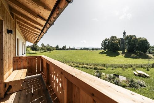 Blick aufs berühmte Ettendorfer Kircherl