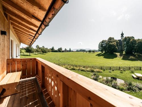 Blick aufs berühmte Ettendorfer Kircherl