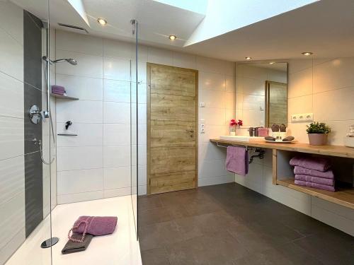 Bergblick Badezimmer