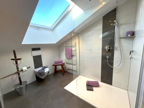 Bergblick Badezimmer