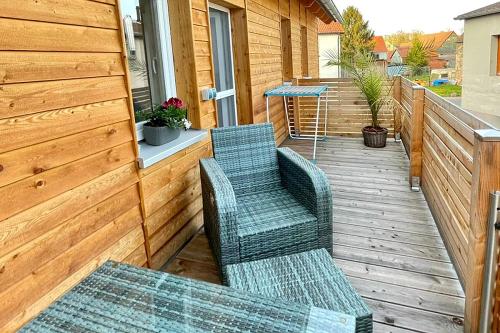 Ferienwohnung Zur Rhön Tischlerei: Balkon