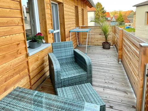 Ferienwohnung Zur Rhön Tischlerei: Balkon
