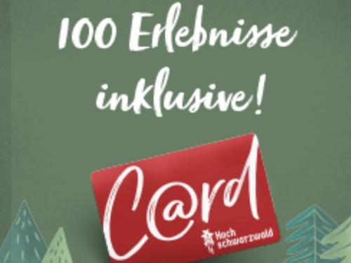 Hochschwarzwald-Card inclusive