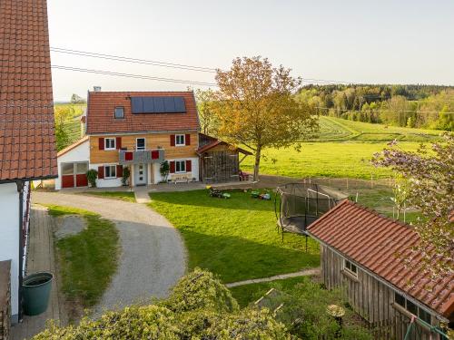 Ferienhaus Landliebe im Abendlicht