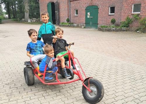 Kettcar fahren macht spaß