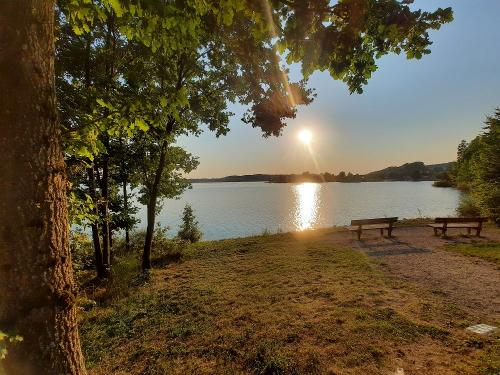 Abendstimmung am See
