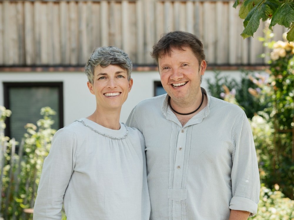 Eingang zu den Maisonette Wohnungen