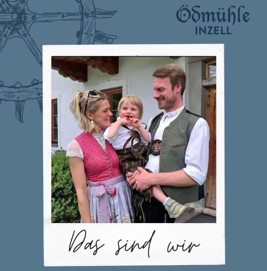 Die historische Ödmühle in Inzell