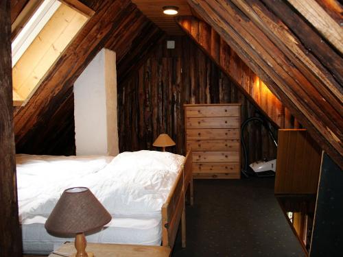 Mühle Schlafzimmer mit Doppelbett
