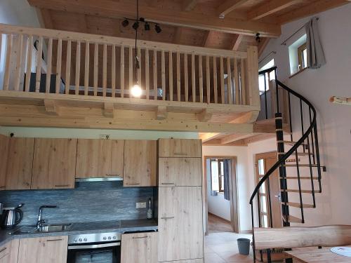 Wohnküche Bergblick