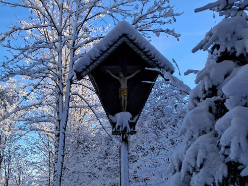 Die Zufahrt zu unserem Hof