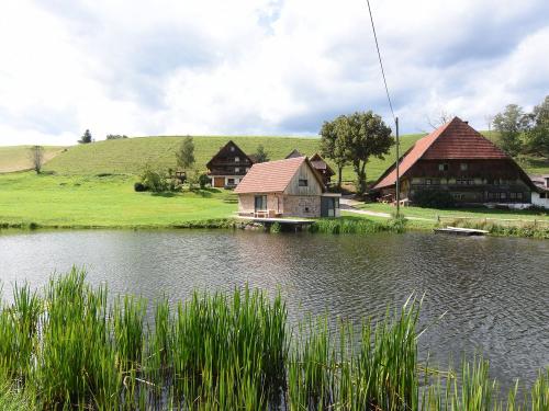 Sägebauernhof mit Schwimmteich