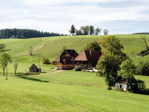 Idyllische Lage des Sägebauernhofs