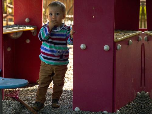 Spielplatz Kleinkinderspielbereich