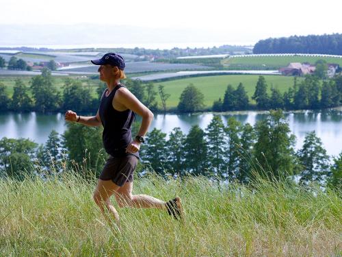 Direkt los Joggen in die Natur
