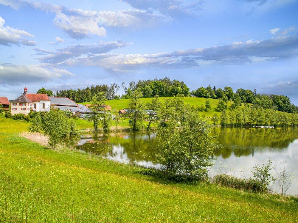 Hofgut Schleinsee - idyllisch am eigenen See