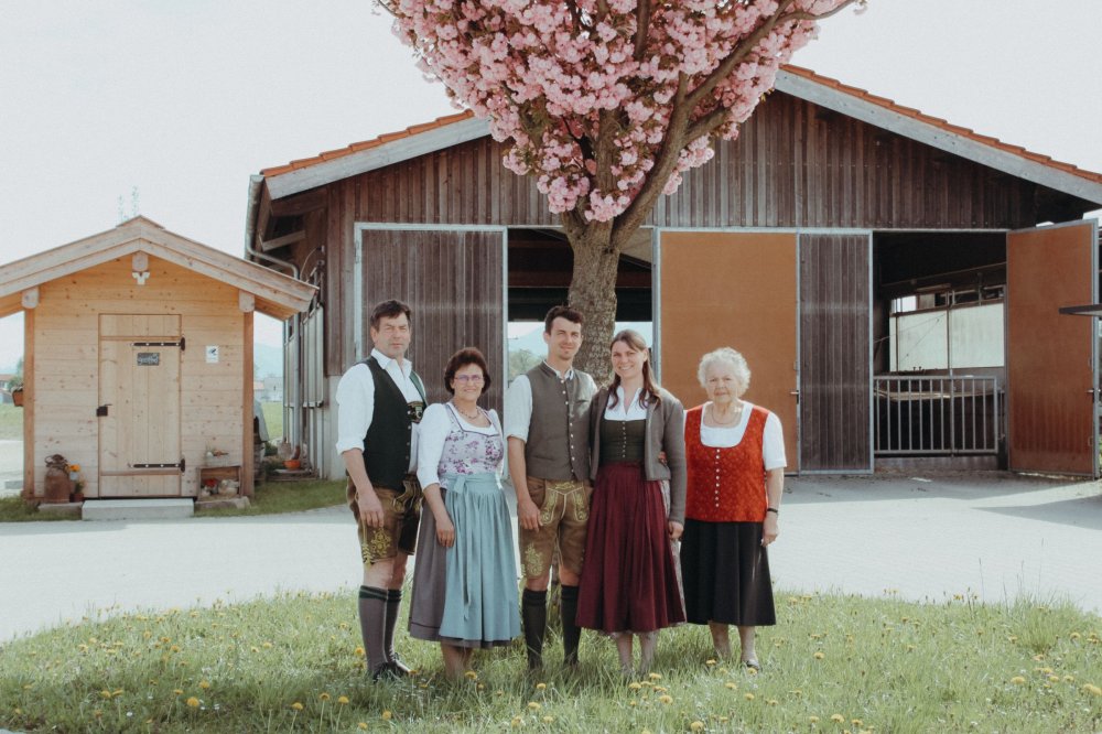 Bauernhaus mit Spielhaus