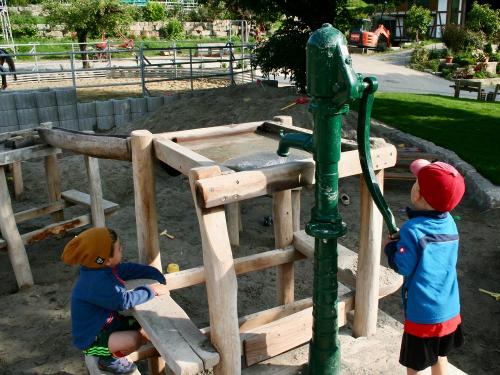 Wasserspielplatz