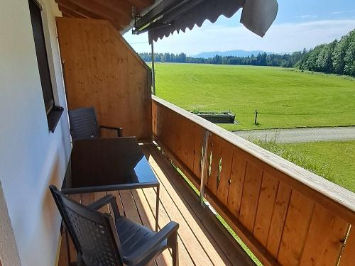 Balkon Kastanie