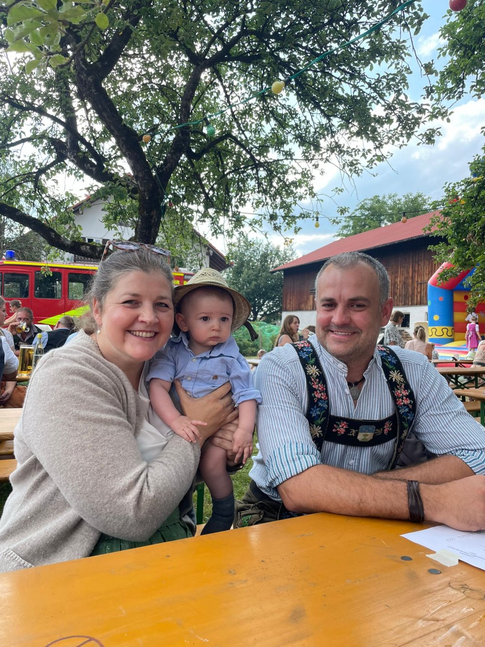 Zufahrt zum Haus via Hofstelle