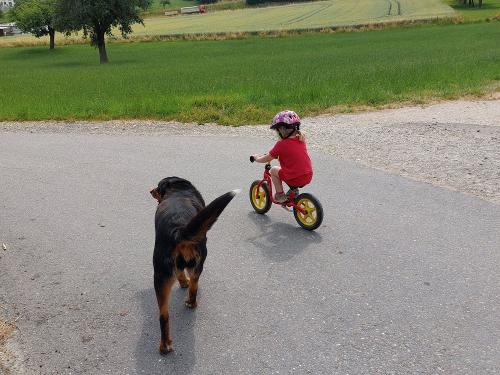 Fahrspaß für die Kinder und Sola Fahrspaß für die Kinder und Sola