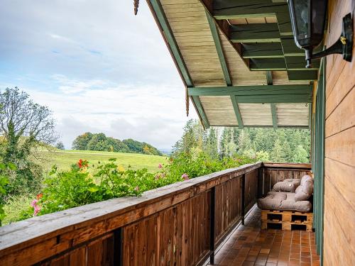 Ausblick vom ersten Balkon