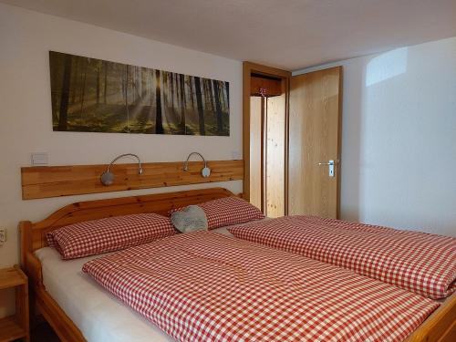 Ferienwohnung Scheuermatt Schlafzimmer