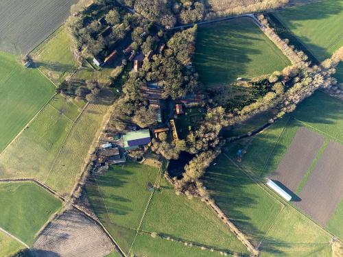 Luftbildaufnahme Hof am Kolk