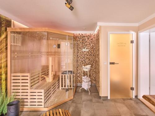 Fewo Auszeit  Sauna im Bad