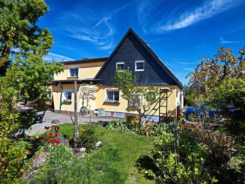 Blick auf das Ferienhaus Blick auf das Ferienhaus