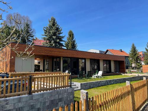 Ferienhaus Rhöntraum - Garten Ferienhaus Rhöntraum - Garten